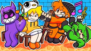 Kode and Yuyu in Roblox CHAIR DANCE FRENZY - YouTube