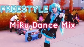 Hatsune Miku Dance Music Mix Freestyle at Anime Banzai 2017【Dance Cover】【Holly Ann】