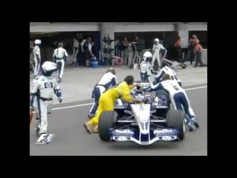 2005 F1 アメリカGP 前代未聞のスタートシーン (地上波音声Ver