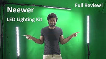 Neewer LED Lighting Kit Review