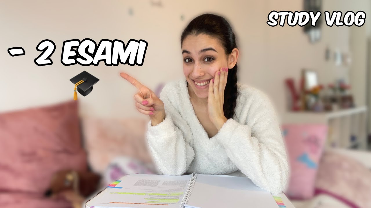 ALTRO ESAME DATO: MENO DUE ESAMI ALLA LAUREA ! - STUDY VLOG #11 / tina official channel