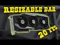 😒 NVIDIA Resizable BAR ¿es tan bueno como mencionan? (diferente al DLSS o mejor)