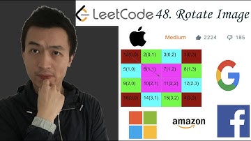 LeetCode 48: Rotate Image | Rotate N*N Matrix | Rotate a Square - Interview Prep Ep 54
