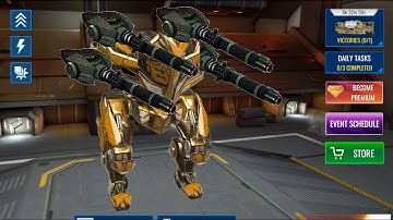 Weapon like Nashorn in War Robots | Mech Wars: Multiplayer Robots Battle | Crusher With 4x Eagle Eye