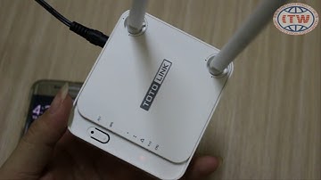 Hướng dẫn cài đặt bộ phát wifi Totolink N200RE V3 - Thế Giới Tin Học