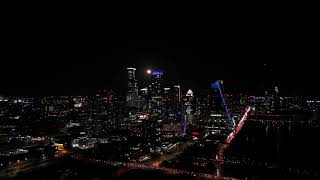 Downtown Austin Full Moon