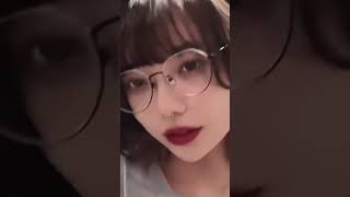 Ibbieオーバルブラックメガネ