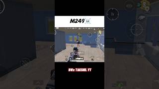 “Full auto = full chaos 💀🔥” #battlestategames #M249 #Gaming #FPS #Shooter #clutchmovements