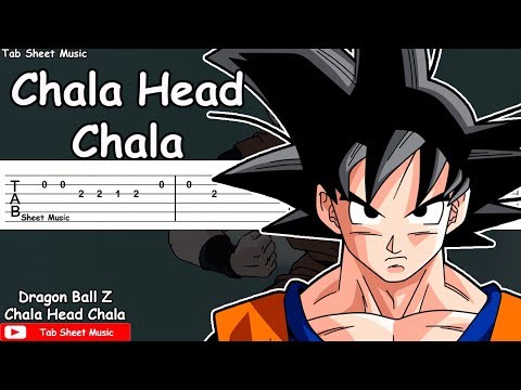 Dragon Ball Z OP 1 - Chala Head Chala Guitar Tutorial