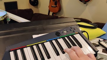 Did you know the Rock Band 3 keyboard peripheral is a midi controller?