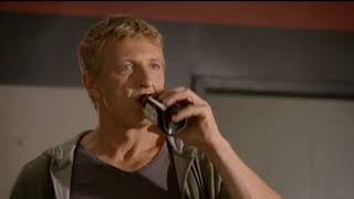 Cobra kai Johhny tells Miguel to change his ringtone