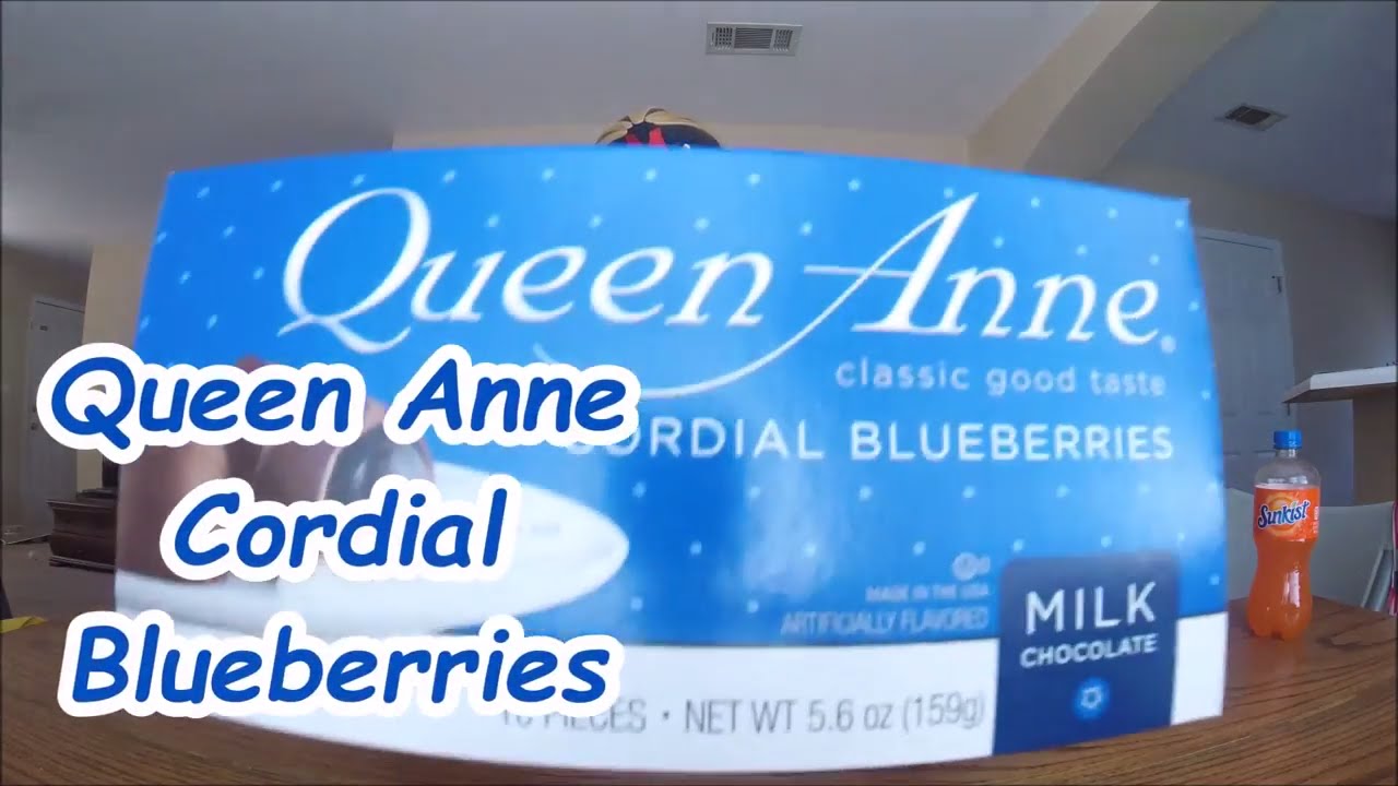 Milo Reviews Queen Anne Milk Chocolate Cordial Blueberries YouTube
