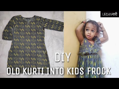Convert/Reuse Old Kurti Into Beautiful Peplum Top/ Frock | kurti Reuse  Idea|Top Cutting & Stitching - YouTube