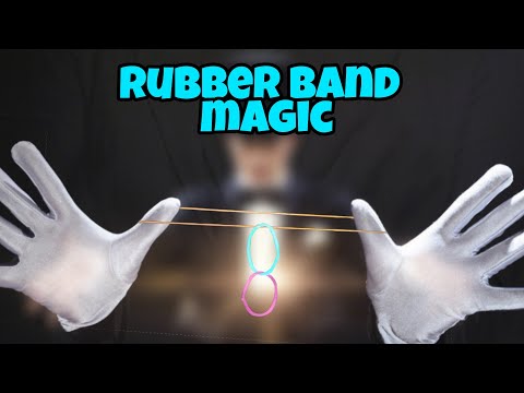 6 Awesome Magic Trick With Rubber Band You Can Do | Easy Rubber band Magic