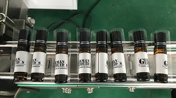 For USA customer 10ml roll on perfume bottle filling production line