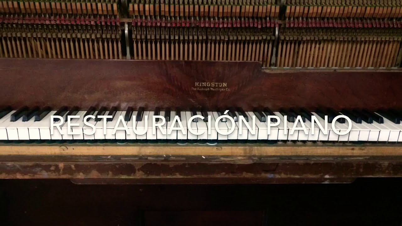Aprende Restauración, reparación, regulación arreglo, afinación piano vertical