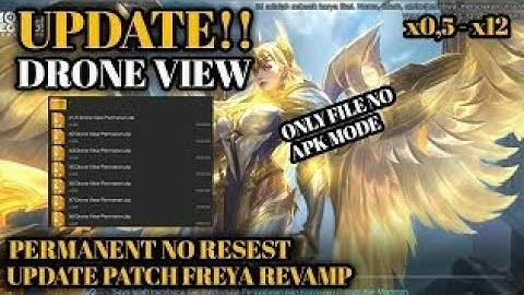 SCRIPT DRONE VIEW MOBILE LEGENDS PATCH TERBARU ANTI BANNED WORK ALL GRAFIK & ALL MODE 