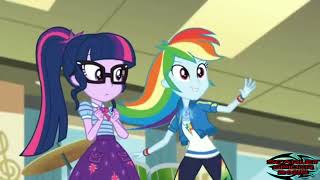 Mlp Equestria Girls Eg Rainbow Dash And Sunset Shimmer - Ghost Riders In The Sky