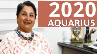 Aquarius 2020 Horoscope: Growth In Finance – Education Related Benefits - Health Needs Care
