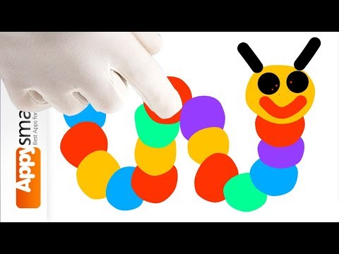 My Funny Caterpilar - animation with music for toddlers [iPad/iPhone app demo] - My Funny Caterpilar - animation with music for toddlers [iPad/iPhone app demo]