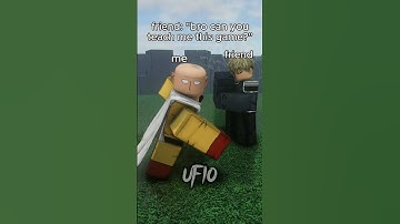 When your Friend asks for a 1v1 in ROBLOX Saitama Battlegrounds