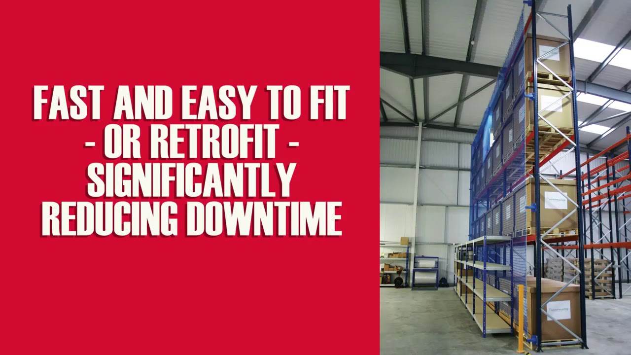 Pallet Racking Nets - Anti Collapse Netting - YouTube