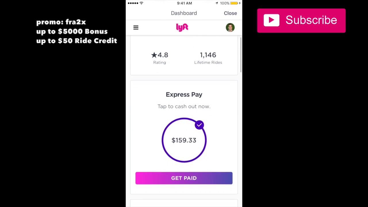 new lyft driver dashboard