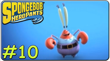 Spongebob Heropants 100% Walkthrough Part 10 Level 10 (3DS)