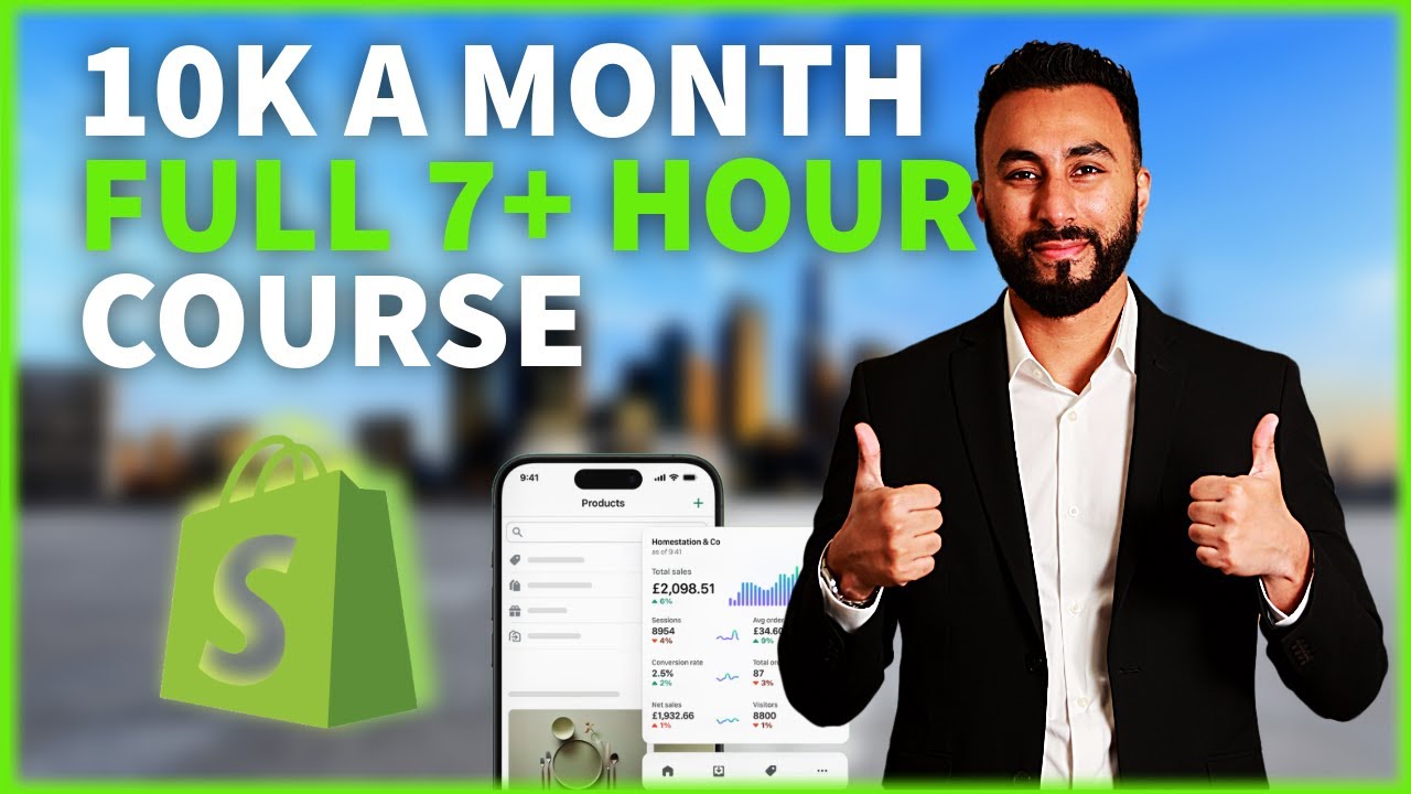 How To Make 10K A Month | FULL 7+ Hour Step By Step Course - YouTube