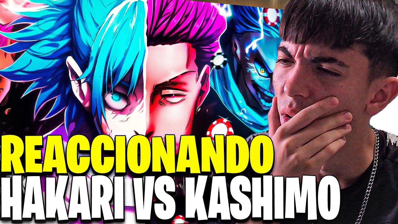 REACCIONANDO AL RAP DE HAKARI VS KASHIMO| JUJUTSU KAISEN| DRACKSTAR