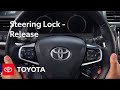 Toyota How-To: Steering Lock - Release | Toyota
