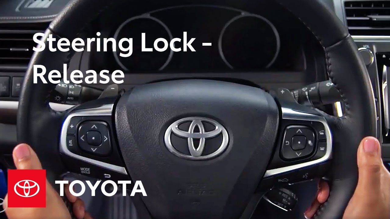 How To Unlock Toyota Corolla Steering Wheel? New Update