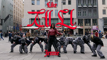 [KPOP IN PUBLIC] - JENNIE - like JENNIE - Dance Cover + Karaoke Challenge - [UNLXMITED] [ONE TAKE]