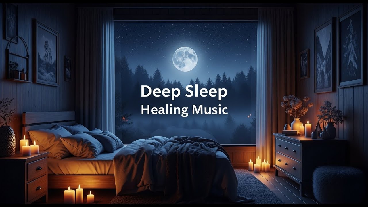 Fall Asleep Fast – Deep Sleep Healing Music 432Hz for Stress Relief ...