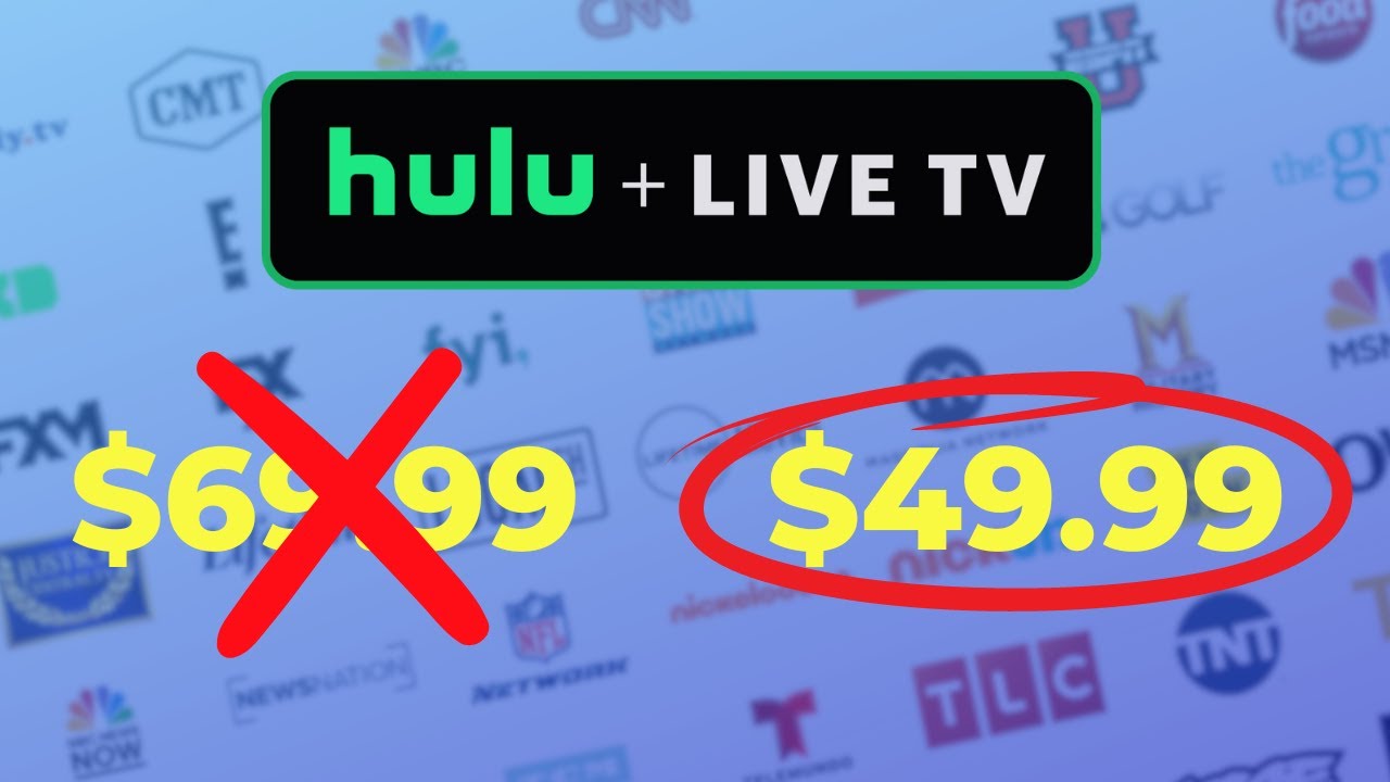 DEAL ALERT Hulu Drops the Price of Live TV Plan!