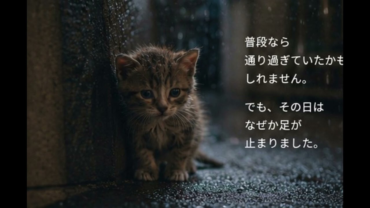 猫との出会い#猫#負けないで#うつ