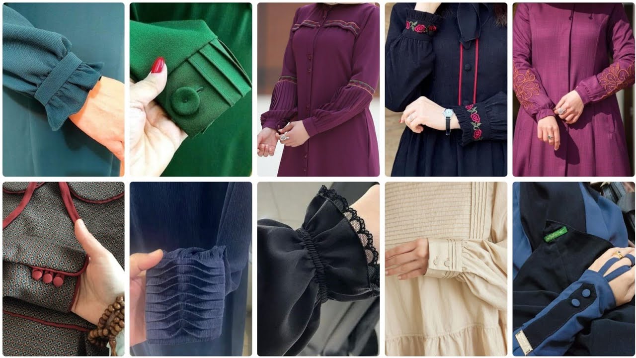 Stylish Abaya Sleeves Design 2025// Latest Sleeve Designs//Astin Design//Burqa Bazo Design