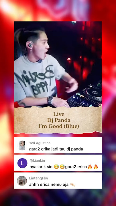Dj Panda - I'm good (Blue) #dj #djpanda #konser #live #musik #erikacarlina #bravy