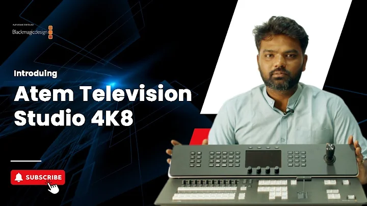 🔥 Introducing ATEM Television Studio 4K8 | The Ultimate 4K Production Switcher! 🎬