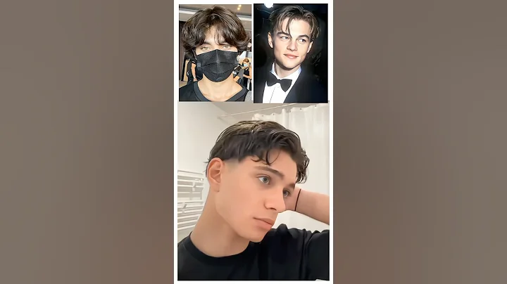 Hairstyles tutorial for men ✨ #hair #hairstyle #middlepart #hairtutorial #shorts