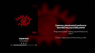 Fuerza Regida - caperuza (Letra)