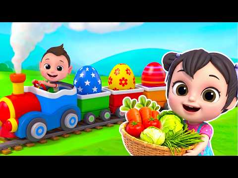 Bài Hát Trứng Bất Ngờ - Nhạc Thiếu Nhi Remix Sôi Động | Phim Hoạt Hình Hay Nhất Cho Bé Học Màu Sắc