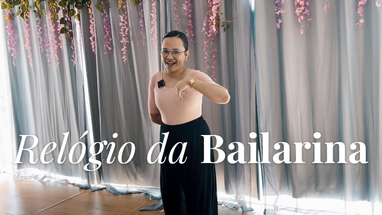 Relógio da bailarina, estrutura de aula e evolução da aluna