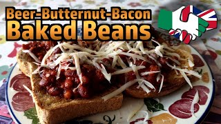 Beer-Butternut-Bacon Baked Beans (on Toast) - Collab with Africa Everyday