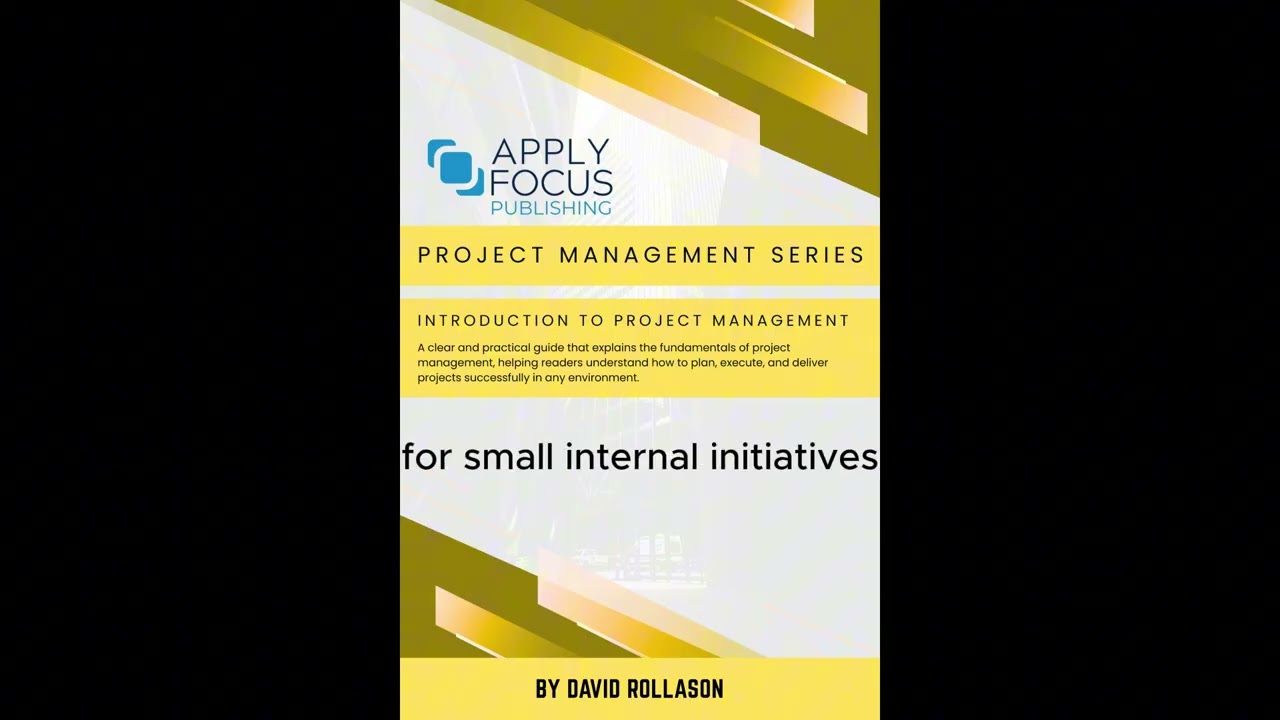 Chapter 1. Introduction to Project Management