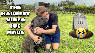RIP MY DOG.... THE HARDEST VIDEO IVE EVER MADE !