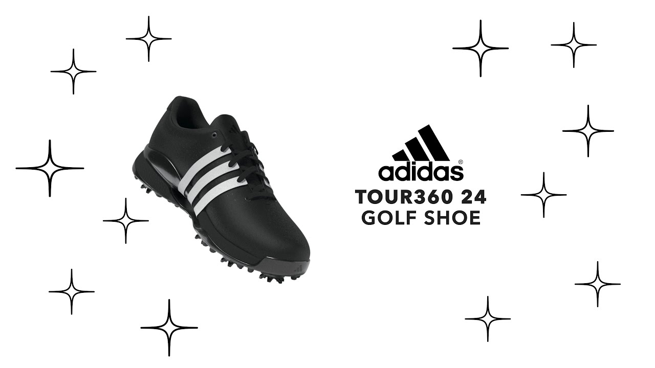 adidas gazelle silver green womens adidas Men's Tour360 24 Golf Shoes, Black White / Medium / 9.5