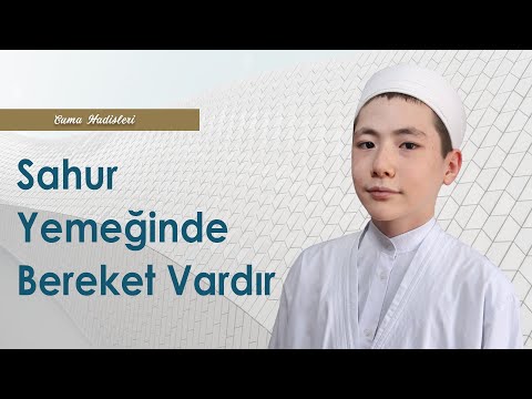 Sahur Yemeğinde Bereket