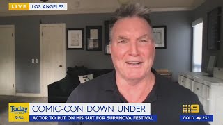 'Flash Gordon' star, Sam J. Jones | Interview on Today Extra - (17.10.2022)