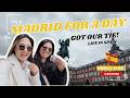 Madrid for a day, got our TIE, discovering public parks and trying out table tennis